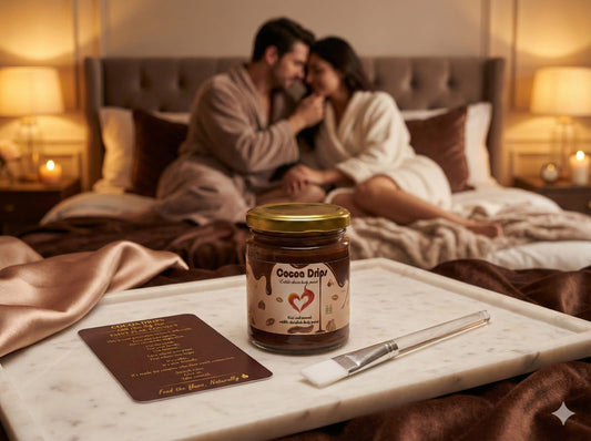 Cocoa Drips – Edible Chocolate Body Paint for Couples